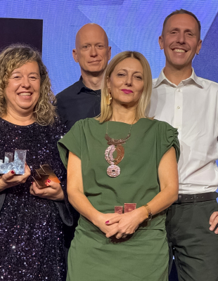 4️⃣ nominacje zamieniliśmy w 4️⃣ nagrody 🎉 Efektywność naszych kampanii ponownie została potwierdzona statuetkami zdobytymi na Effie Poland!